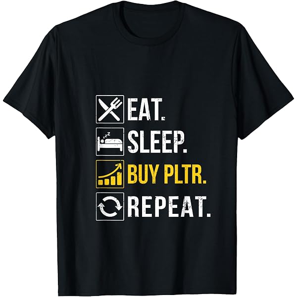 Amazon | Palantir ティッカー Tシャツ | Tシャツ・カットソー 通販